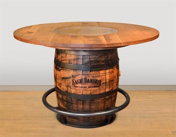 jack daniels barrel table