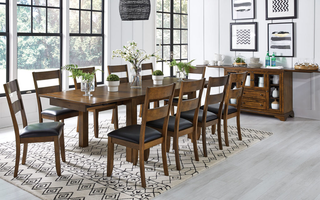 Real Wood Dining Table Style Guide Co, Dining Room Furniture Colorado Springs