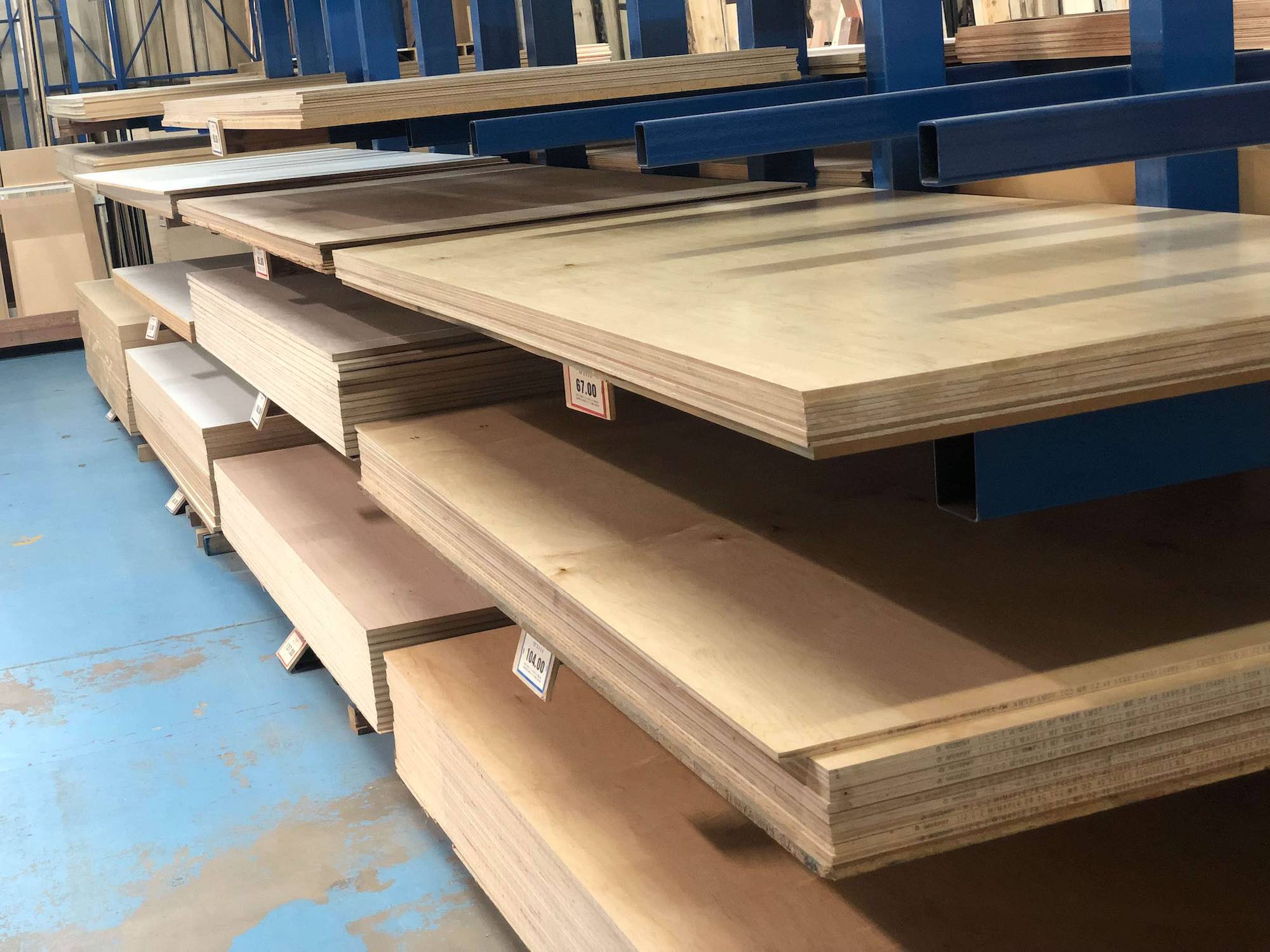Plywood inventory in Colorado Springs