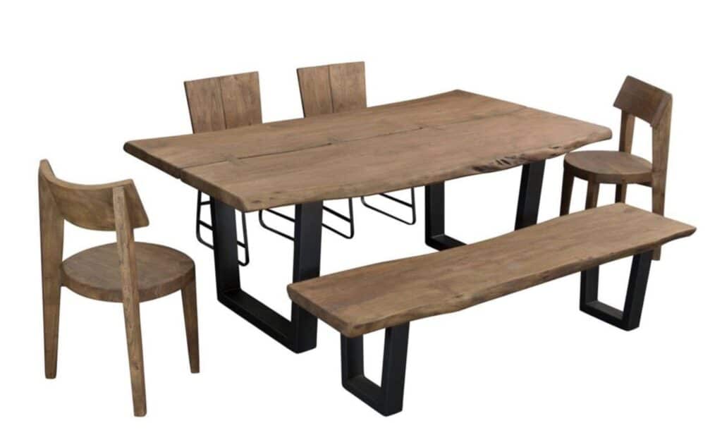 Table with dining bench