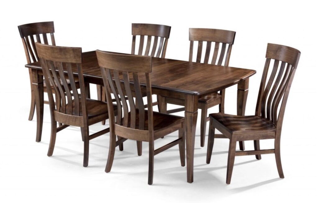 A high quality Amish dining table in Colorado Springs