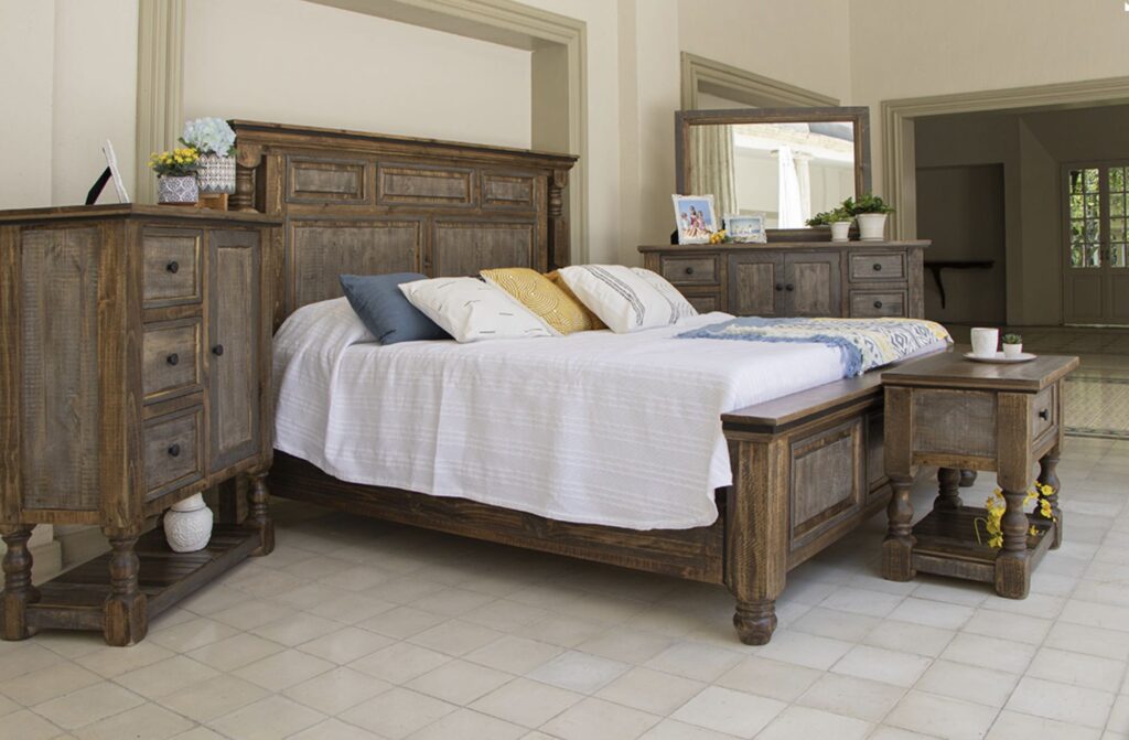 real wood bedroom set in Colorado Springs