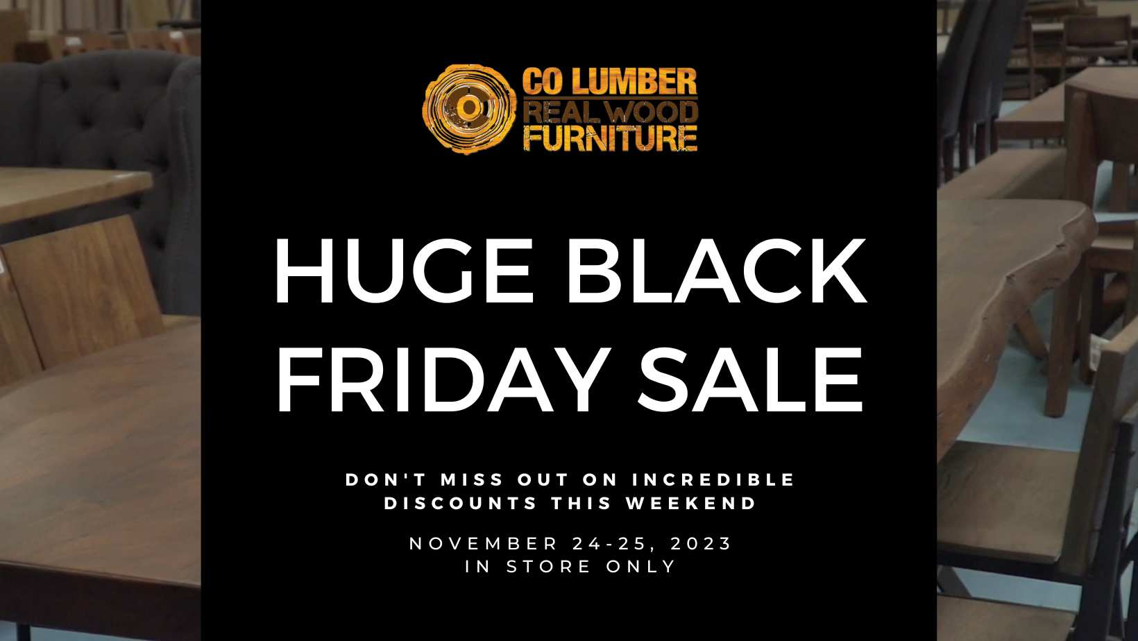 CO Lumber Black Friday 2023