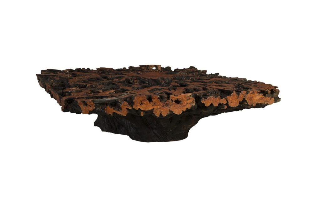 Lychee Root Coffee Table Round