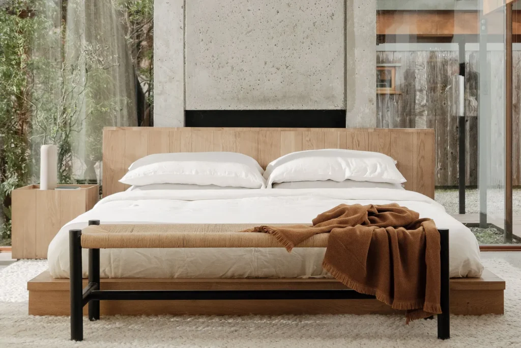 contemporary wood bedroom furniture