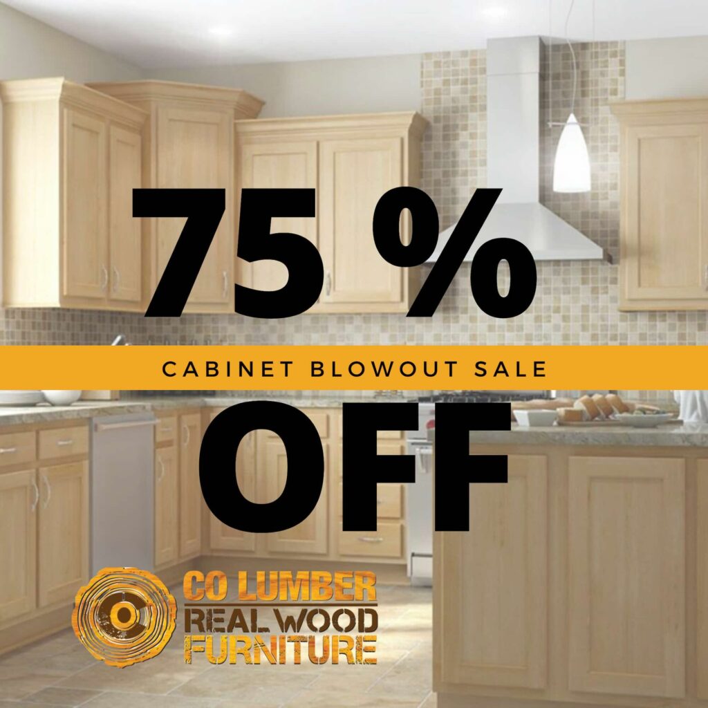 75% off chadwood cabinets