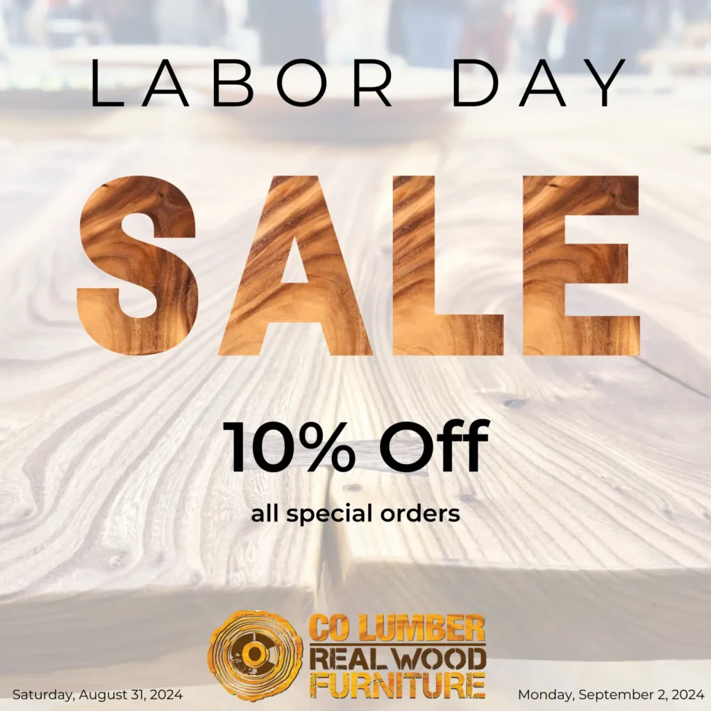 Labor Day sale 10% off special orders