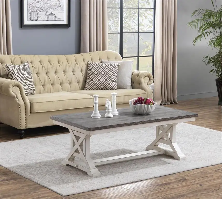 Bar Harbor Cream coffee table