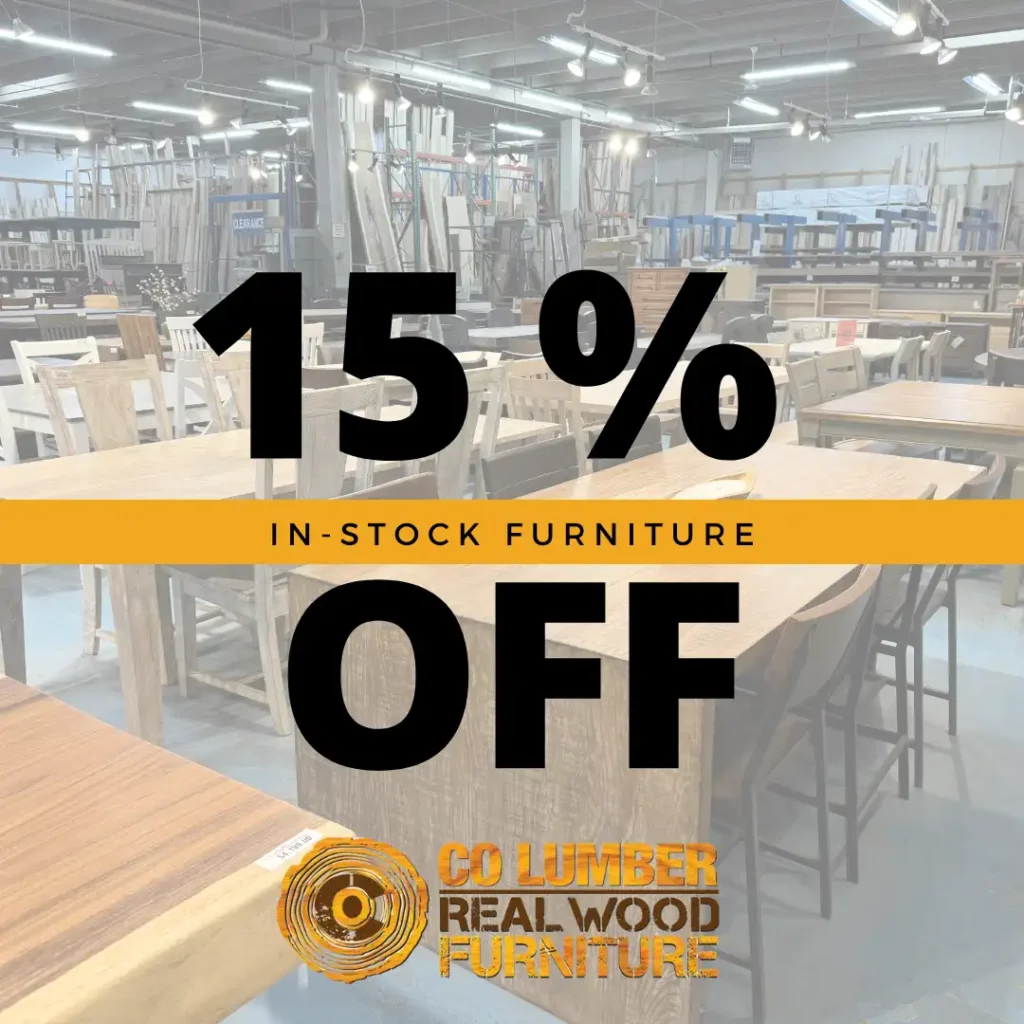 15% Off of In-Stock Furniture Black Friday 2024