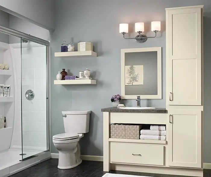 Bathroom cabinets and vanity