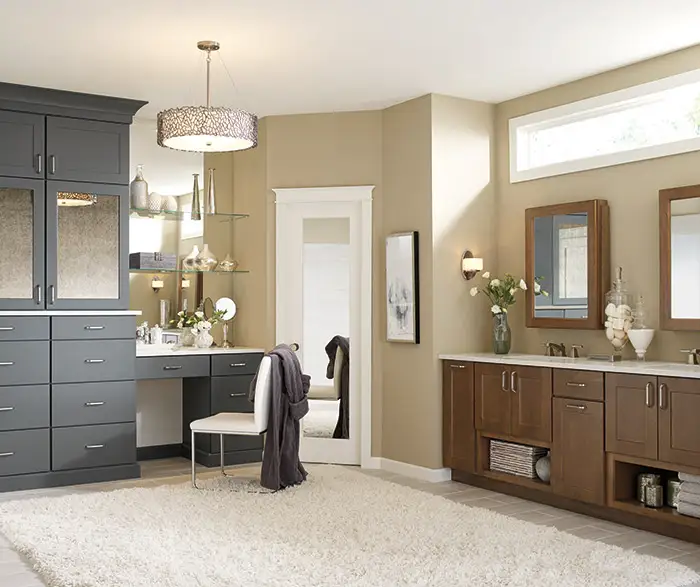 Bathroom cabinets for both his and her side