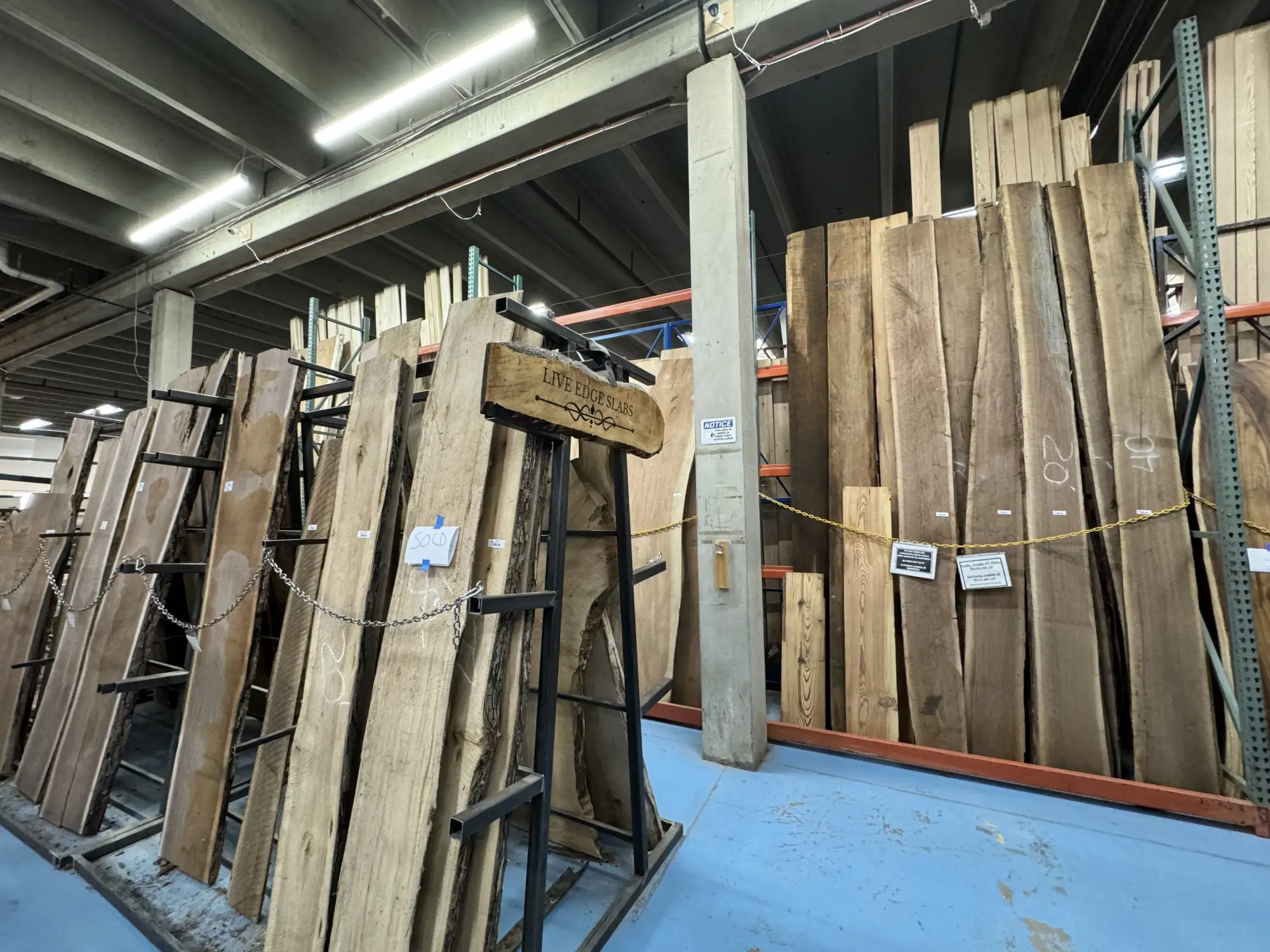Live edge lumber for sale in Colorado Springs