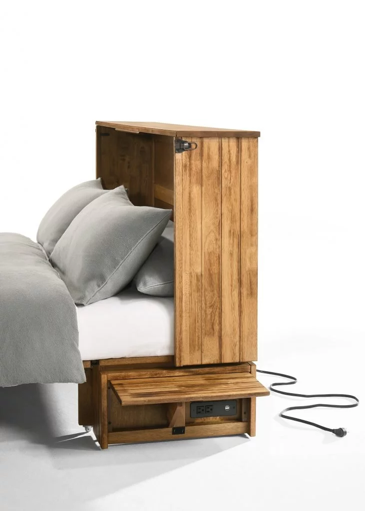 Murphy bed cabinet options and USB