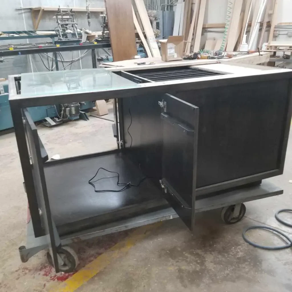 Cabinet making in our Colorado Springs custom shop